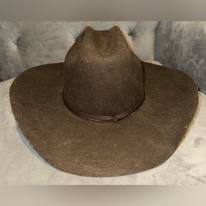 Twister Hats by M. F. Dark Brown Wool Hat